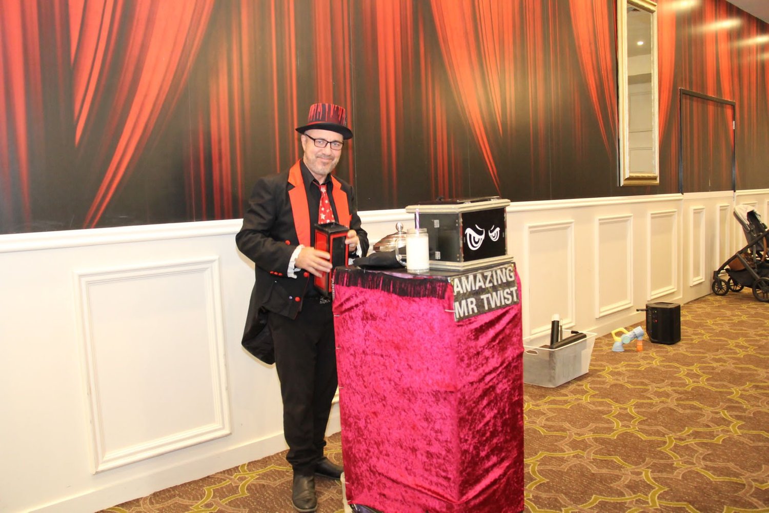 Roving magic for guests